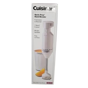 Cusinart Quick Prep 2 Speed Hand Blender New Open Box 4226-2clo4